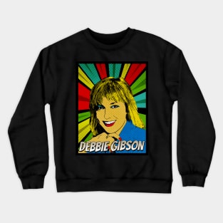 Debbie Gibson Pop Art Design // Fan Art Crewneck Sweatshirt